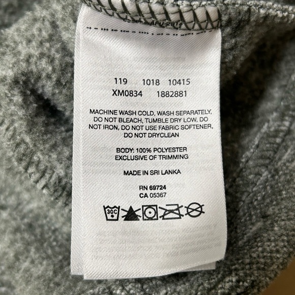 Columbia Jacket Men's Heathered  Green  Full Zip  Sweater Size L - Picture 7 of 7